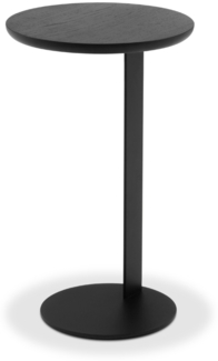 Micadoni Couchtisch Namib Eiche Schwarz Furnier