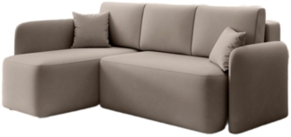 Luxusbetten24 Schlafsofa Designer Sofa Ina, mit Stauraum und Schlaffunktion