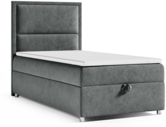 Best for Home Boxspringbett mit Bettkasten Trinity K-11 SINGLE Bonellfederkern inkl. 7 cm Topper (70x200 80x200 90x200 100x200 cm), verschiedene Liefermöglichkeiten, TOP Preis-Leistungs-Verhältnis