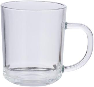 Kaffeebecher Glas 0,2L Transparent Tassen Tee Trinken Pott Geschirr Küchen Cups