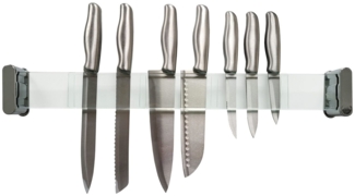 Provance Messerleiste Messerhalter Messerleiste Glas Einschubfächer 56 cm Länge