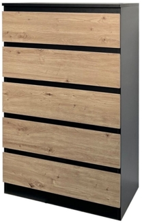 HTI-Living Kommode Kommode mit 5 grifflosen Schubladen (Stück, 1 St, 1 Kommode), Sideboard
