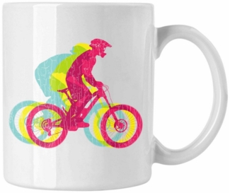 Trendation Tasse Trendation - Moutainbike Geschenk Tasse Mountainbiker Geschenkidee Kin