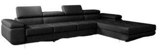 Luxusbetten24 Schlafsofa Designer Sofa Calvera Maxi, mit Stauraum und Schlaffunktion