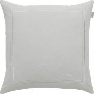 Gant Home Kissenhülle Logo Cushion Grau (50x50 cm) 853093801-160