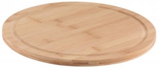 axentia Steakteller Fleischteller,Bambus,Saftrille,Ø ca. 30cm 125238, (1 St)