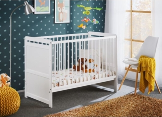 Stylefy Miracolo Einzelbett Weiß Matt