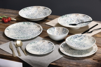 Gourmetteller 28cm 6er Set Luigi