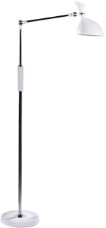 LED Stehlampe ANDROMEDA mit Dimmer Metall Weiß