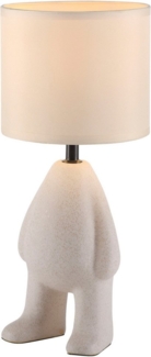 JUST LIGHT Tischleuchte TED, Ein-/Ausschalter, Leuchtmittel wechselbar, Warmweiß, Schalter, Schnurschalter, ExklusiveE27