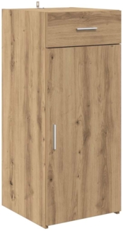 vidaXL Sideboard Schwarz Eichen-Optik 42,5 x 40 x 93 cm Holzwerkstoff 883140