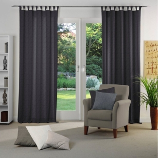 Wirth Vorhang Torbole, Schlaufen (1 St), blickdicht, Jacquard