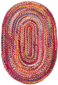 Morgenland Sisalteppich - ML-Indigostripy - oval