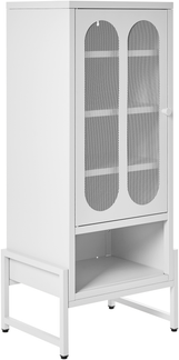 Sideboard SOLETTA Metall Weiß