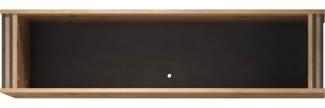 Wandboard Malta / Mia , Holzwerkstoff , Holzfarben , 113 x 29 x 23 cm