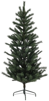 HOMCOM Künstlicher Weihnachtsbaum 180 cm Christbaum mit 467 Spitzen, flammenhemmend, Tanne, klappbar Stahlständer, für Weihnachten Deko, grün