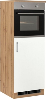 KOCHSTATION Backofen/Kühlumbauschrank KS-Colmar 60 cm breit, 165 cm hoch, für Einbaukühlschrank und Einbaubackofen