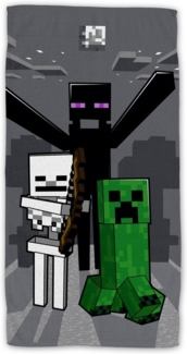 Minecraft Mob Attack Duschtuch Badetuch Strandtuch 70x140 cm