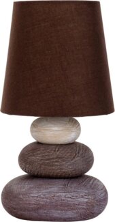 näve LED Tischleuchte Stoney, ohne Leuchtmittel, Zuleitung: ca. 130 cm