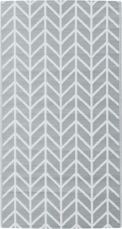 vidaXL Outdoor-Teppich ARAKIL Grau 80x150 cm PP 368541