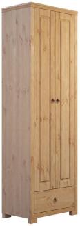 Home affaire Garderobenschrank Gotland aus massiver Kiefer, FSC®-zertifiziert, Breite 64 cm