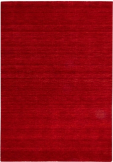 Gabbeh Teppich Nomade, Farbe: Rot, Größe: 65x135 cm