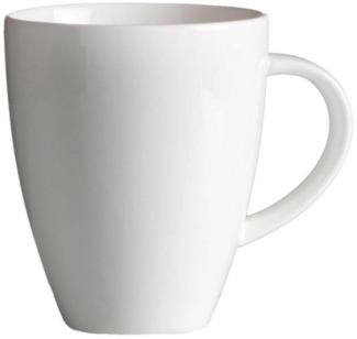 Ritzenhoff & Breker Melodie Kaffeebecher, Kaffee Becher, Tasse, Geschirr, Porzellan, Weiß, 300 ml, 580020