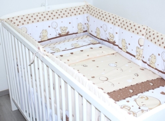 Primawela Bettnestchen Nestchen 360 cm Bettumrandung Baby Bett Kinder Nest Kopfumrandung