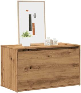 vidaXL Flurbank 80x40x45 cm Artisan-Eiche Holzwerkstoff 856753