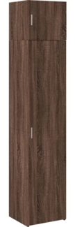 vidaXL Hochschrank Schmal Eichen-Optik 45x42,5x225 cm Holzwerkstoff 3281293