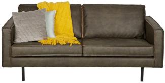 Sofa Rodeo 2,5-Sitzer - Leder Army