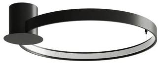 SOLLUX TH. 128 Deckenleuchte RIO schwarz 4000K L: 620, B: 550, H: 125, LED/30W,