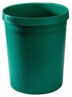 Han Papierkorb Grip Karma 18 Liter rund RC-Kunststoff öko-grün
