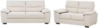 Sofa Set hellbeige 5-Sitzer VOGAR