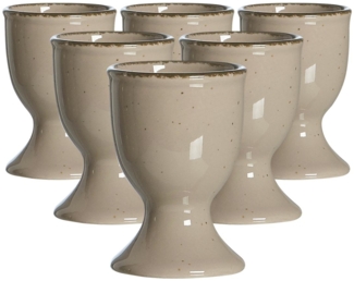 Ritzenhoff & Breker Casa Eierbecher ø 5 cm 6er Set grau - DS