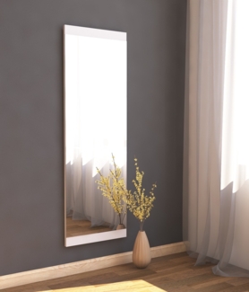 Spiegel, 'Azus', 120 x 2,2 x 40, Weiß