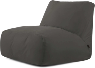Sitzsack ‘Tube 100‘, Bezugstoff - Colorin, 100% Olefin, dark Grey, 80x120x100 cm.