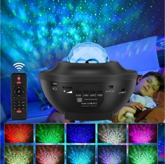Daskoo Nachtlicht LED Nachtlicht LED Sternenhimmel Projektor,für Party,Schlafzimmer