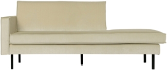 Recamiere Rodeo Daybed Samt, links Pistazie