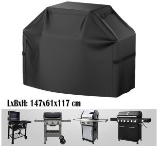 BTTO Grill-Schutzhülle Grillabdeckungen BBQ Grillabdeckung Gasgrill Grillhaube Abdeckung Wet, 420D Abdeckplane Grillschutz mit Griff