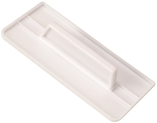 Städter Profi-Modellierwerkzeug Fondant-Glätter 8x16 cm weiß