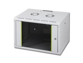 DIGITUS 48,3cm 19Zoll Wandschrank 7HE SoHoline RAL7035 grau ohne Fachboden H402m