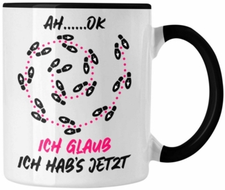 Trendation Tasse Tänzer Tänzerin Tasse Geschenk Sprüche Männer Frauen Tanzlehrer Gesche