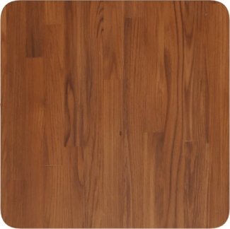 vidaXL Tischplatte Quadratisch Dunkelbraun 40x40x4cm Behandelte Eiche 343073