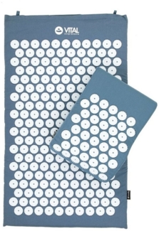 bodhi Akupressurmatte VITAL Akupressurmatte & Kissen Set blau