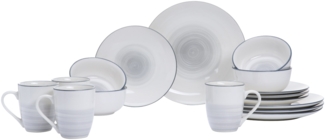 Ritzenhoff & Breker Luna Kombi Set 16-teilig - grau - DS