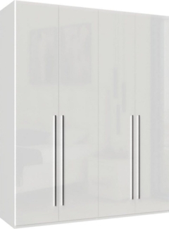 Places of Style Kleiderschrank Piano, UV lackiert, hochglänzend in beige oder weiß, FSC-zertifiziert (Made in Europe) in vielen Breiten, Höhe 224cm, mit Soft-Close Funktion