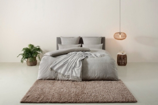 Home affaire Bettwäsche Melli, Linon, 2 teilig, Bettwäsche aus Baumwolle, Leinen-Look in Melange-Optik