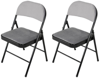 HTI-Living Klappstuhl 2er Set Klappstühle mit Polsterung (Set, 2 St), Gästestuhl Familienfeiern Firmenveranstaltungen