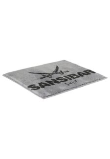 Sansibar Sylt Badematte Badematte »Sansibar, Höhe 20 mm, mit Sansibar Logo Schriftzug, rutschhemmend beschichtet, fußbodenheizungsgeeignet, strapazierfähig, schnell trocknend, Polyacryl, rechteckig, 55x65 cm, 60x100 cm, 70x120 cm